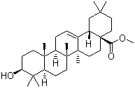 齐墩果酸甲酯分子结构 (CAS 1724-17-0)