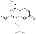 月橘香豆精分子结构 (CAS 17245-25-9)