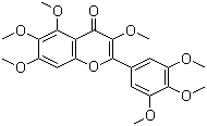 3,3'',4'',5,5'',6,7-六甲氧基黄酮分子结构 (CAS 17245-30-6)