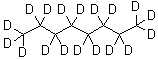 辛烷-d<sub>18</sub>分子结构 (CAS 17252-77-6)