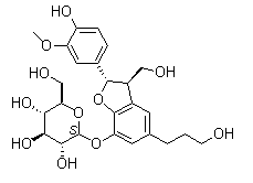 直铁线莲宁 A分子结构 (CAS 172670-47-2)