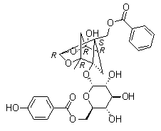 Mudanpioside C molecular structure (CAS 172760-03-1)