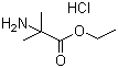 2-氨基异丁酸乙酯盐酸盐分子结构 (CAS 17288-15-2)