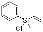 乙烯基甲基(苯基)氯硅烷分子结构 (CAS 17306-05-7)