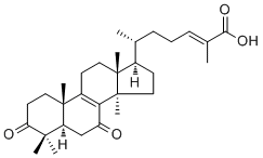 灵芝酸 DM分子结构 (CAS 173075-45-1)