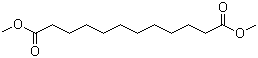 十二烷二酸二甲酯分子结构 (CAS 1731-79-9)
