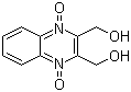 2,3-喹喔啉二甲醇 1,4-二氧化物分子结构 (CAS 17311-31-8)