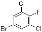 5-溴-1,3-二氯-2-氟苯分子结构 (CAS 17318-08-0)