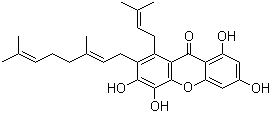 Garciniaxanthone E molecular structure (CAS 173294-74-1)