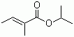 惕各酸异丙酯分子结构 (CAS 1733-25-1)