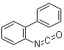 2-联苯基异氰酸酯分子结构 (CAS 17337-13-2)
