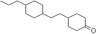 4-[2-(4-丙基环己基)乙基]环己酮分子结构 (CAS 173408-68-9)