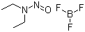 N-亚硝基二乙胺氟化硼盐 (1:1)分子结构 (CAS 1735-79-1)