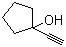 结构式 CAS# 17356-19-3, 1-乙炔基环戊醇