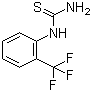 2-(三氟甲基)苯基硫脲分子结构 (CAS 1736-71-6)