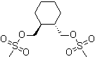 (1S,2S)-1,2-环己二甲醇二甲磺酸酯分子结构 (CAS 173658-50-9)