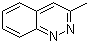 3-甲基噌啉分子结构 (CAS 17372-78-0)