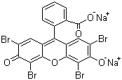 酸性红 87分子结构 (CAS 17372-87-1)