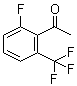 2'-氟-6'-三氟甲基苯乙酮分子结构 (CAS 174013-29-7)