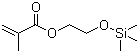 甲基丙烯酸三甲基硅氧乙基酯分子结构 (CAS 17407-09-9)
