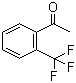 邻三氟甲基苯乙酮分子结构 (CAS 17408-14-9)
