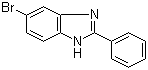 5-溴-2-苯基苯并咪唑分子结构 (CAS 1741-50-0)