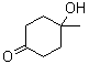 4-羟基-4-甲基环己酮分子结构 (CAS 17429-02-6)