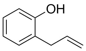 2-烯丙基酚分子结构 (CAS 1745-81-9)