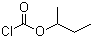 仲丁基氯甲酸酯分子结构 (CAS 17462-58-7)