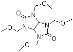 四甲氧甲基甘脲分子结构 (CAS 17464-88-9)