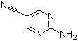 2-氨基嘧啶-5-腈分子结构 (CAS 1753-48-6)