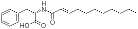 Undecylenoyl phenylalanine molecular structure (CAS 175357-18-3)