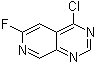 4-Chloro-6-fluoropyrido[3,4-d]pyrimidine molecular structure (CAS 175357-98-9)