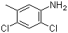 2,4-二氯-5-甲基苯胺分子结构 (CAS 17601-75-1)