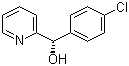 (S)-(4-氯苯基)(吡啶-2-基)甲醇分子结构 (CAS 176022-47-2)