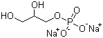 甘油磷酸钠分子结构 (CAS 17603-42-8)