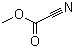 结构式 CAS# 17640-15-2, 氰基甲酸甲酯