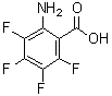 2-氨基-3,4,5,6-四氟苯甲酸分子结构 (CAS 1765-42-0)