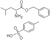 D-亮氨酸苄酯对甲苯磺酸盐分子结构 (CAS 17664-93-6)