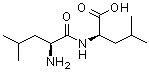 L-亮氨酰-D-亮氨酸分子结构 (CAS 17665-02-0)