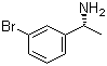 (R)-1-(3-溴苯基)乙胺分子结构 (CAS 176707-77-0)