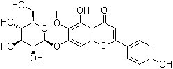 高车前苷分子结构 (CAS 17680-84-1)