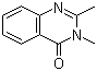 2,3-二甲基-3H-喹唑啉-4-酮分子结构 (CAS 1769-25-1)