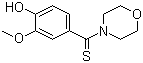 香草吗啉分子结构 (CAS 17692-71-6)