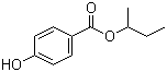 structure of CAS# 17696-61-6, 4-Hydroxybenzoic acid 1-methylpropyl ester;p-Hydroxy-benzoic acidsec-butyl ester; 2-Butyl p-hydroxybenzoate; p-Hydroxybenzoic acid sec-butyl ester; sec-Butyl 4-hydroxybenzoate; sec-Butyl p-hydroxybenzoate