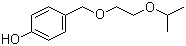 4-异丙氧基乙氧基甲基酚分子结构 (CAS 177034-57-0)