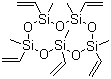 1,3,5,7,9-五乙烯基-1,3,5,7,9-五甲基环五硅氧烷分子结构 (CAS 17704-22-2)