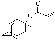 2-Methyl-2-adamantyl methacrylate molecular structure (CAS 177080-67-0)