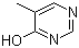 5-甲基-4-羟基嘧啶分子结构 (CAS 17758-52-0)