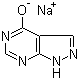 别嘌醇钠分子结构 (CAS 17795-21-0)